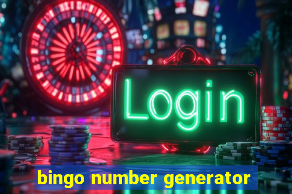 bingo number generator