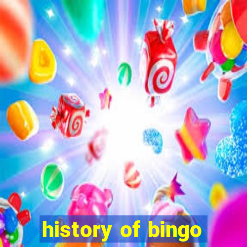 history of bingo