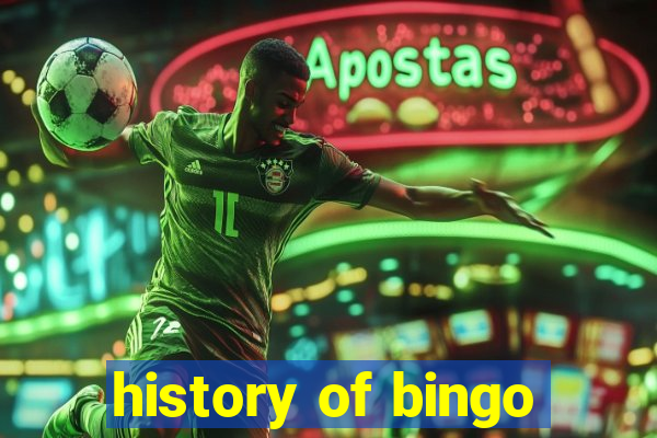 history of bingo