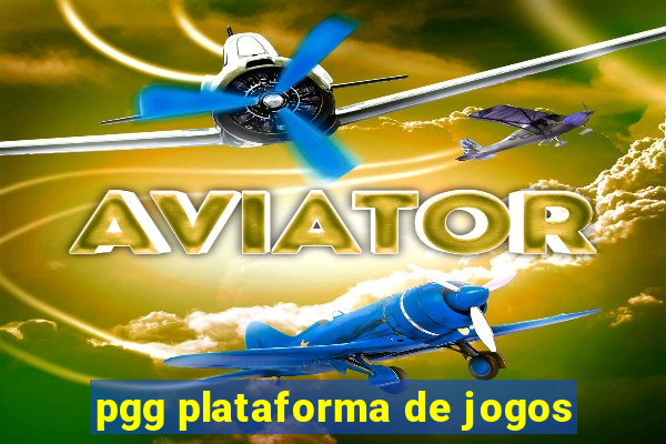 pgg plataforma de jogos