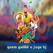 quem ganho o jogo hj