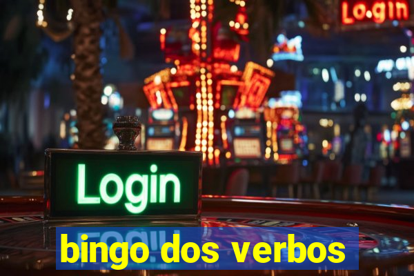 bingo dos verbos