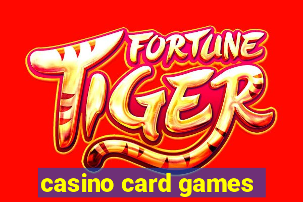 casino card games