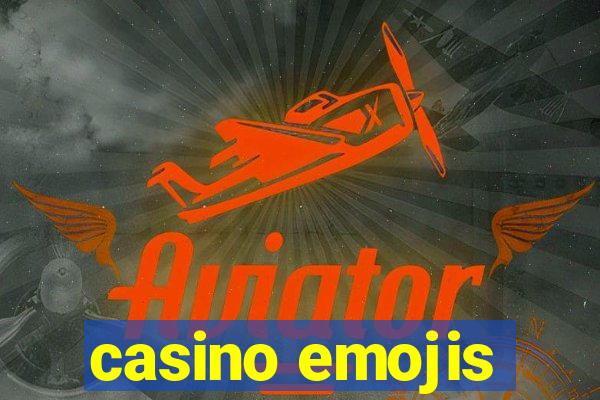 casino emojis