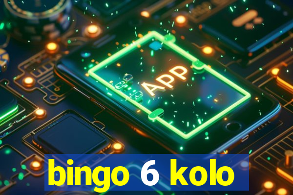 bingo 6 kolo