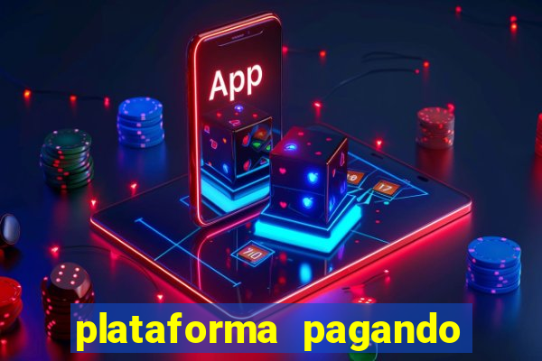 plataforma pagando no cadastro slots