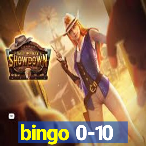 bingo 0-10