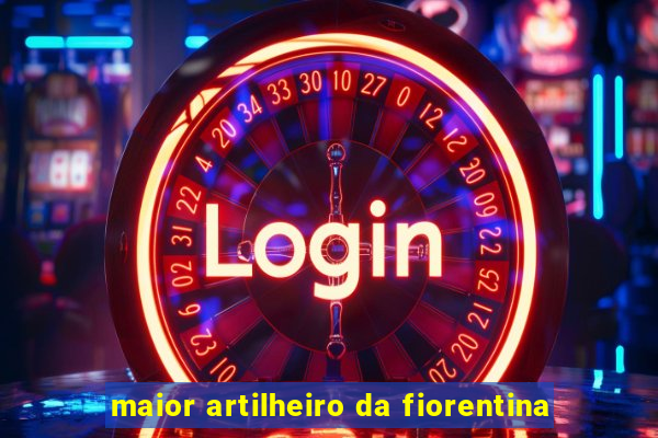 maior artilheiro da fiorentina