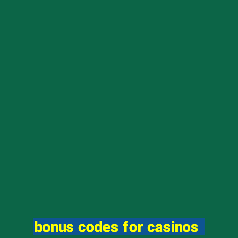 bonus codes for casinos