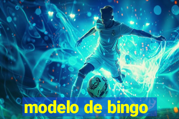 modelo de bingo