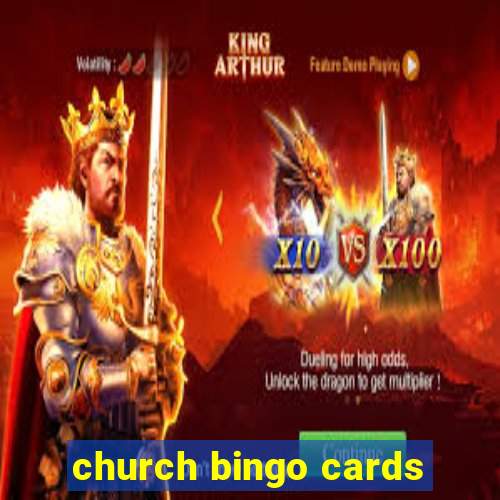 church bingo cards