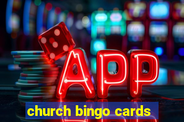 church bingo cards