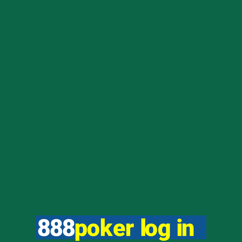 888poker log in