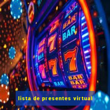 lista de presentes virtual