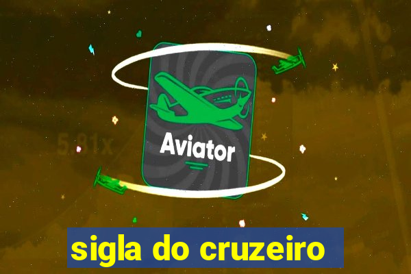 sigla do cruzeiro