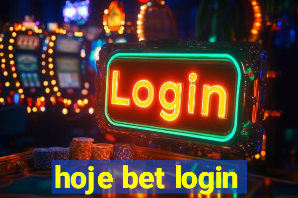 hoje bet login