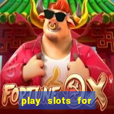 play slots for real money online