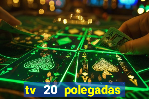 tv 20 polegadas casas bahia