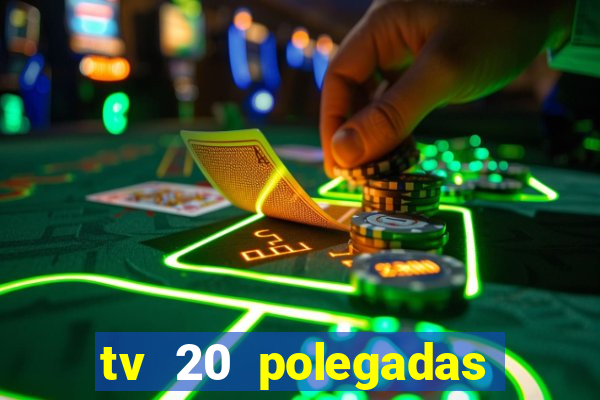 tv 20 polegadas casas bahia