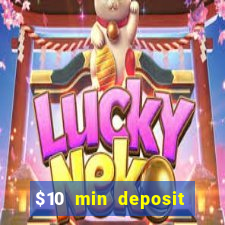 $10 min deposit online aus casinos