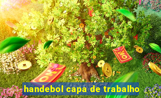 handebol capa de trabalho