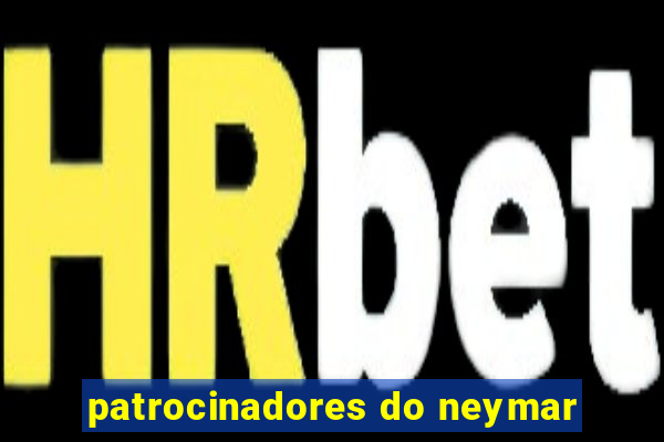 patrocinadores do neymar