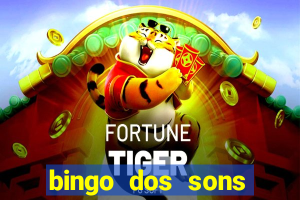 bingo dos sons iniciais como jogar