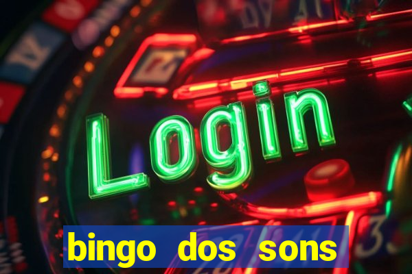 bingo dos sons iniciais como jogar