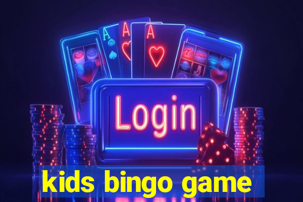 kids bingo game