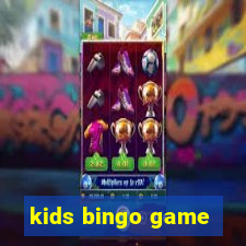 kids bingo game