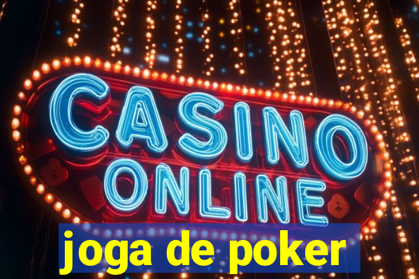 joga de poker