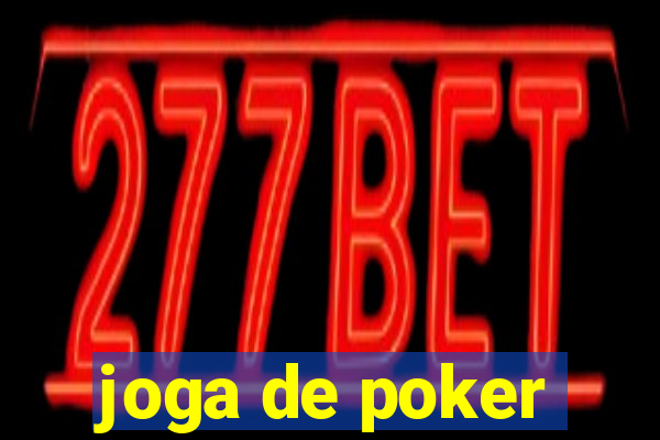 joga de poker