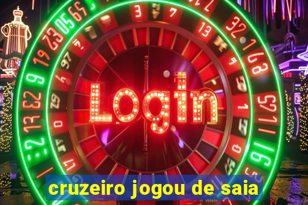 cruzeiro jogou de saia