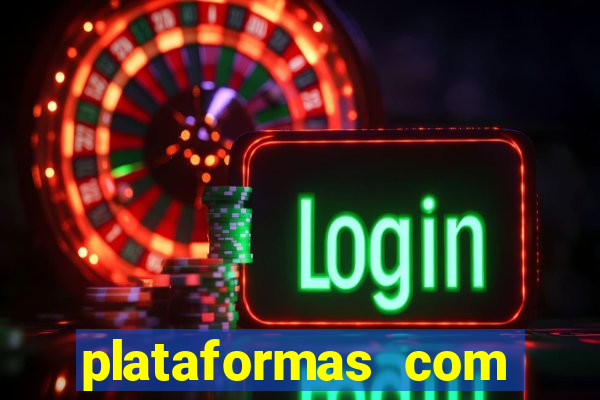 plataformas com bonus de cadastro