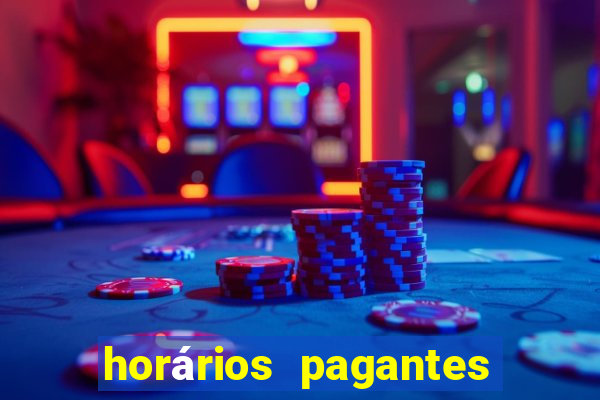 horários pagantes do fortune rabbit