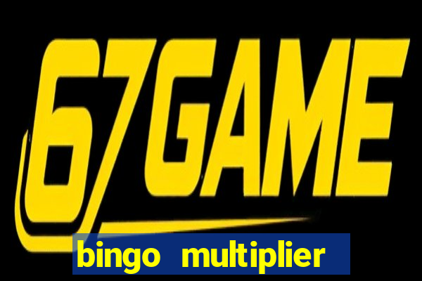 bingo multiplier scratch card