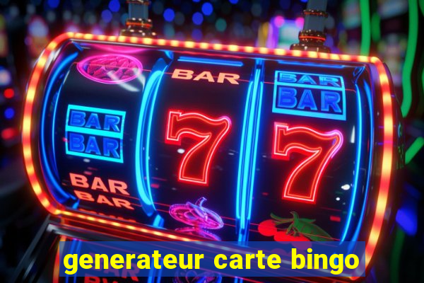 generateur carte bingo