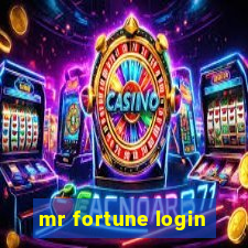 mr fortune login