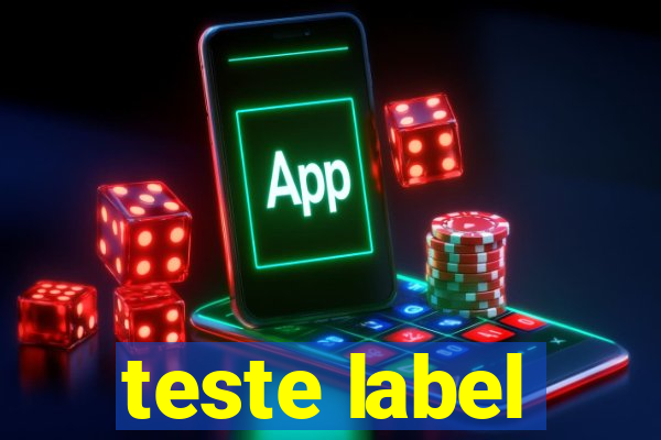 teste label