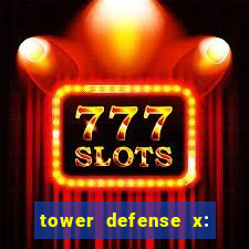 tower defense x: beta codes