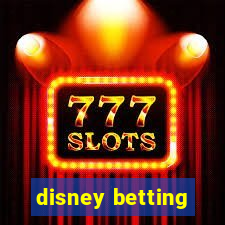 disney betting