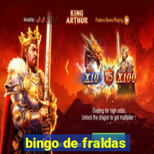 bingo de fraldas