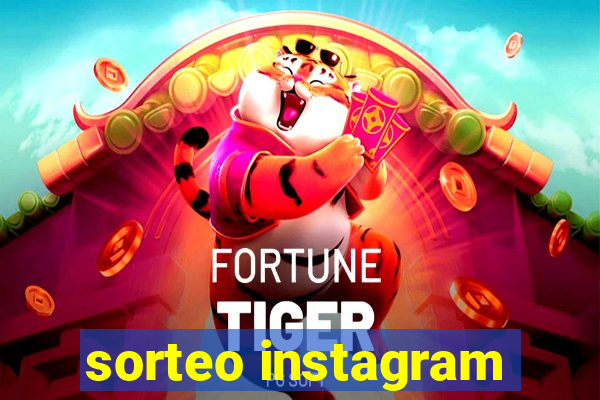 sorteo instagram