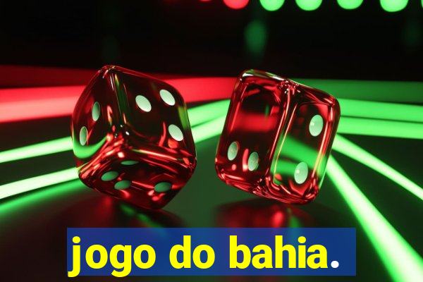 jogo do bahia.