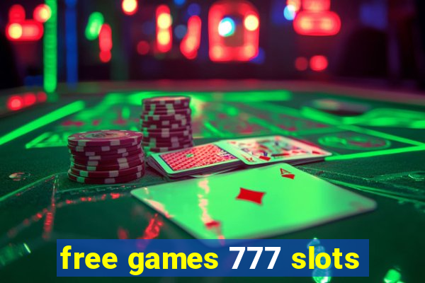 free games 777 slots