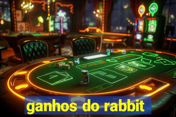 ganhos do rabbit