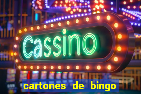 cartones de bingo para imprimir