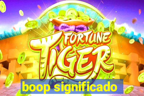 boop significado