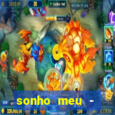 sonho meu - stefhany letra