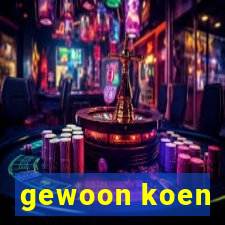 gewoon koen